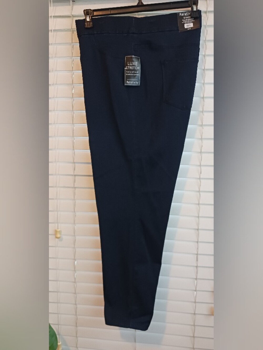 Relativity Women’s Stretch Navy Dress Pants Size 3X Short